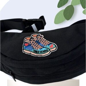 New Take a Hike Waterproof Fanny Pack- crossbody for Outdoor Lovers Unisex